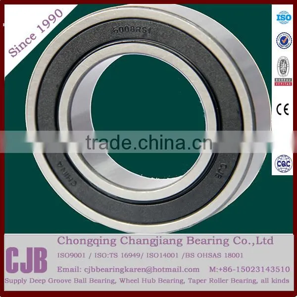 Certified High quality Single Row deep groove ball bearing from China