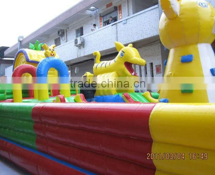 Commercial outdoor amusement park for kids