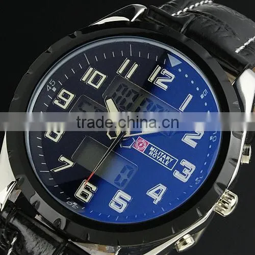 Sports Vogue Watch Watches Mens Wrist Watch Digital Dual Time Zone Wholesale