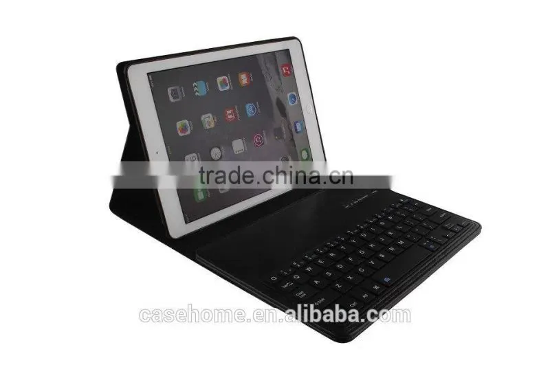 crazy horse pattern bluetooth keyboard leather leather flip case for ipad air2