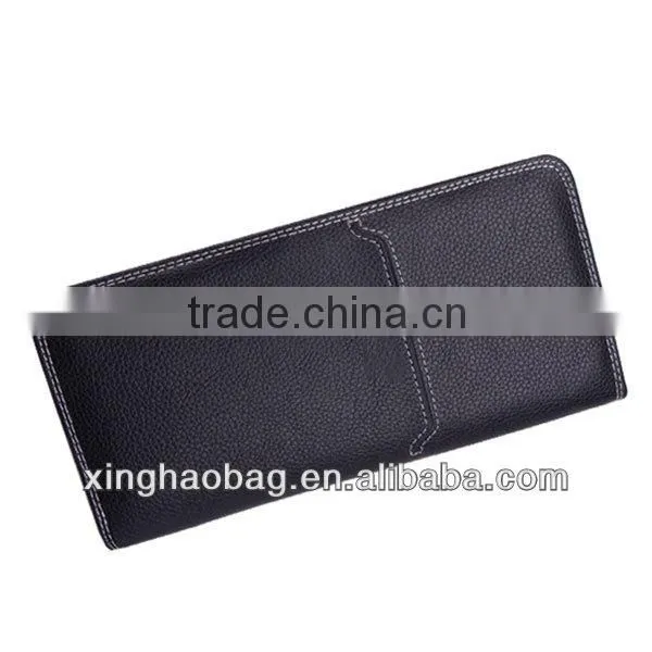 100% genuine leather travel document wallet