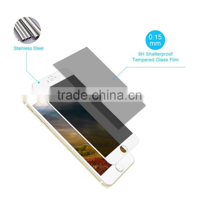 Pavoscreen Premium Privacy Tempered Glass Screen Protector For iPhone 6 / 6s Ultra thin 99.99% Touch-Screen Accurate