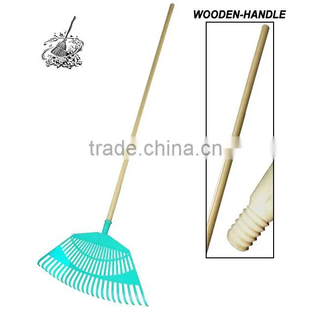 power plastic leaf rake