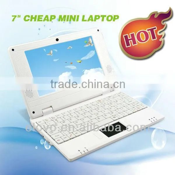 World cheapest 7''cheapest WIFI laptop with HDMI WM8850 Android 4.1