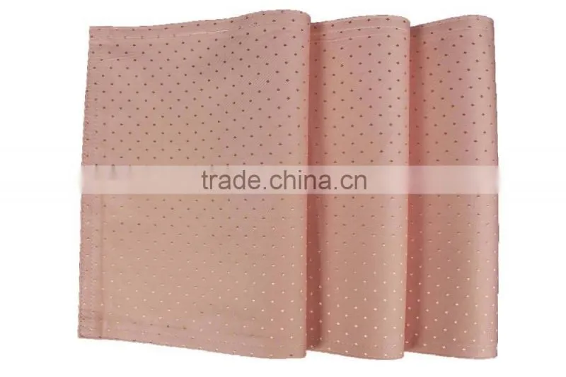 100% Polyester Fancy New Design Cheap Polyester Placemat