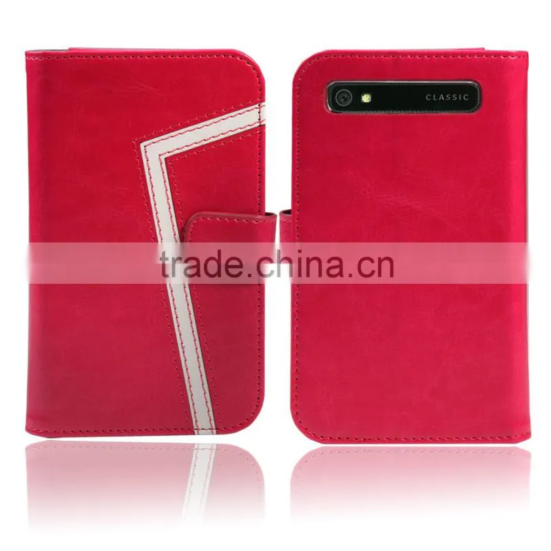 For Blackberry Q20 smartphone wallet case