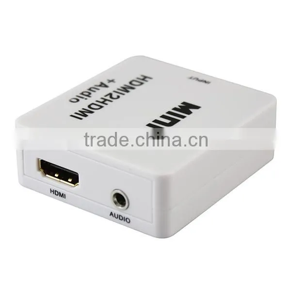 HDMI To HDMI Audio 1080p Mini Audio Video Connector Convertor