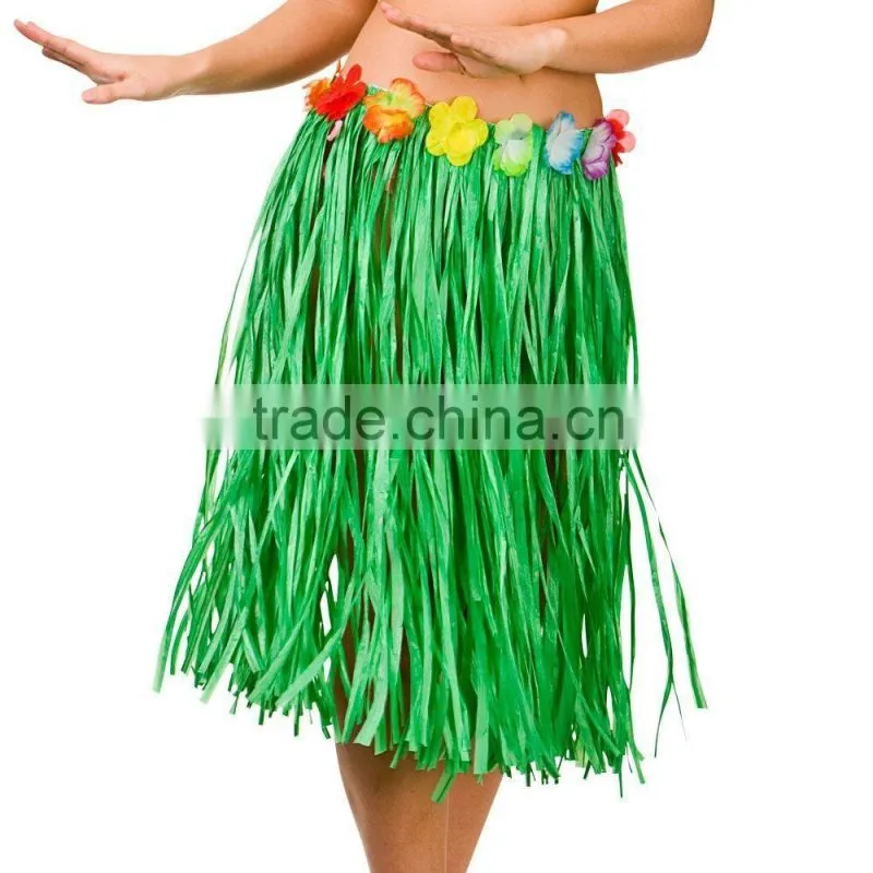 Hot sale long length hawaiian skirt carnival dress for girl BWG-4050