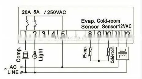 electric thermostat ice cream showcase freezer SF-102