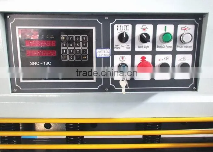 2015 New Design metal sheet shearing machine for sale,hydraulic swing beam shear,cut off machine