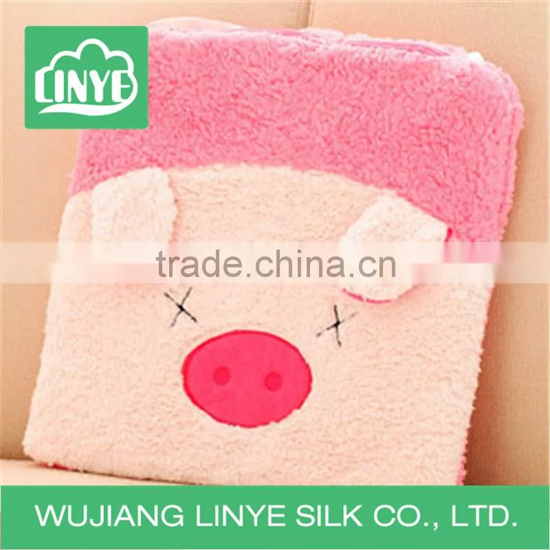 plush animal shaped floor cushion / chair cushion