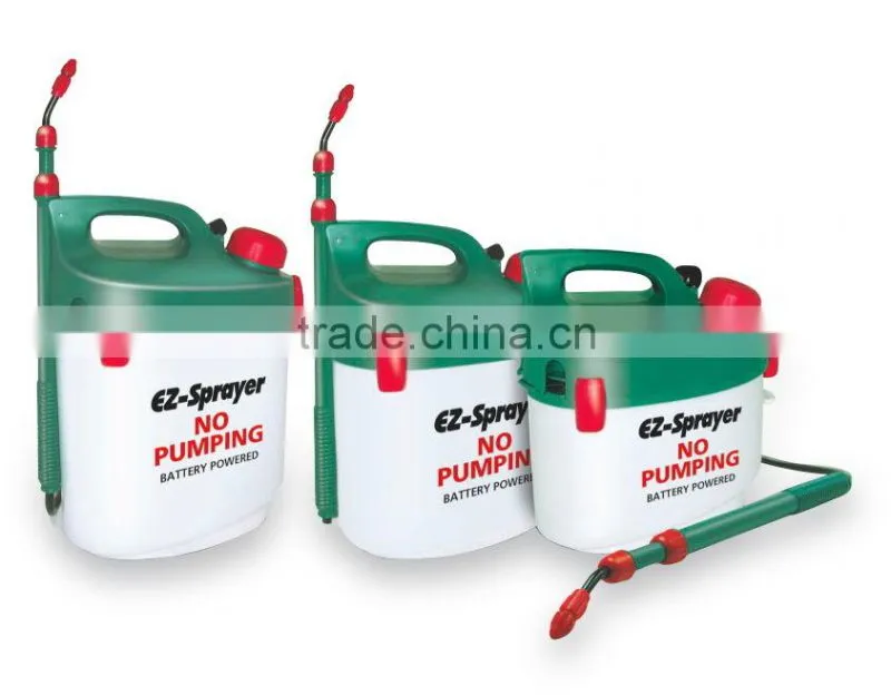 plastic battery garden sprayer