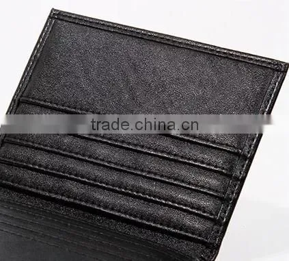 Good Quality Men RFID Blocking Wallet for Credit Cards Debit Card IC Card Anti Theft Block RFID Scanner Secure PU FAUX Leather