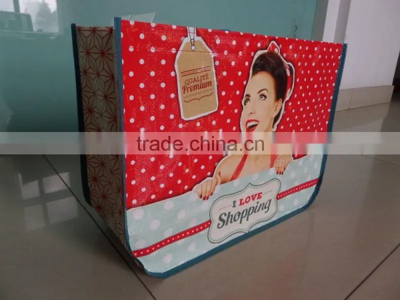 Vietnam Reusable PP Woven BOPP Laminated Shopping Bag