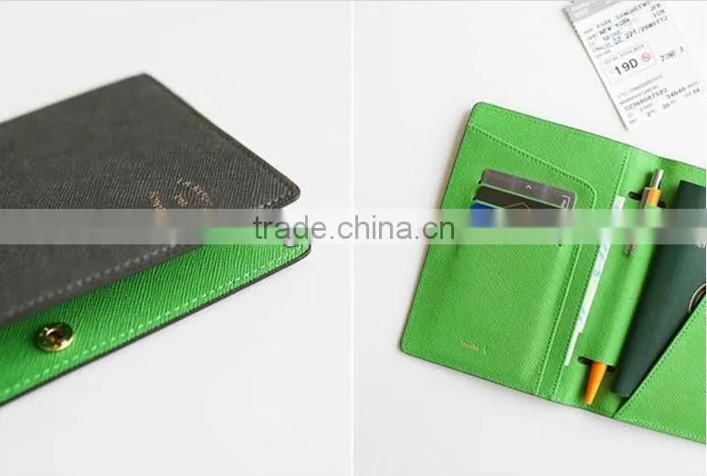 2013 Newly genuine leather passport holder