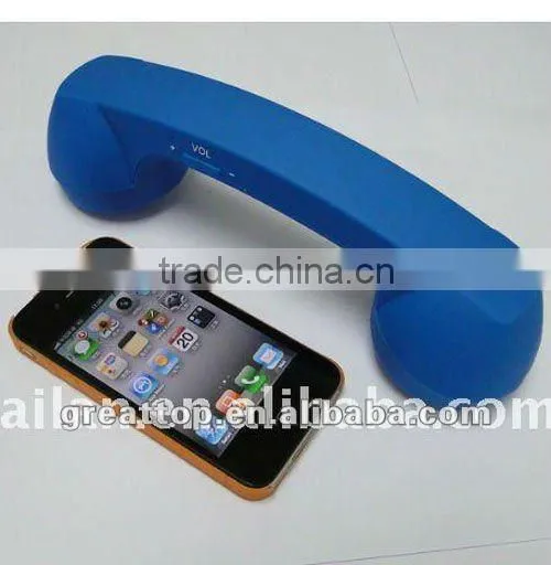 Good healthy Radiation Protection Nice talking Mobile Bluetooth handset compatible with all mobile phones