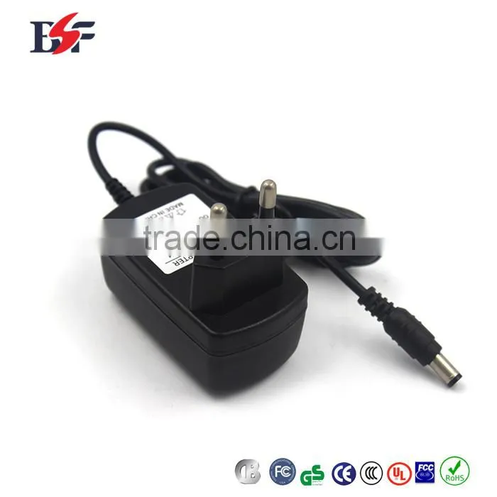 wall plug-in eu power adapter 5v 1.5a