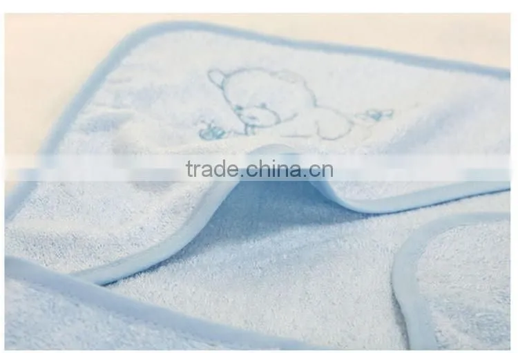 China supply wholesale hooded baby towel with 100% bamboo