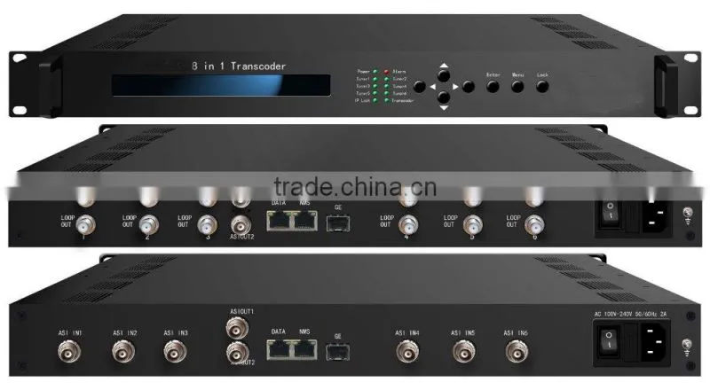 mpeg4 HD to mpeg2 HD transcoder for OTT