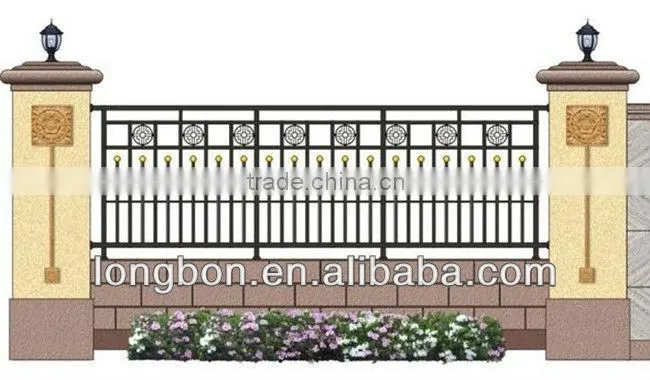 2015 Top-selling modern iron fence bracket design