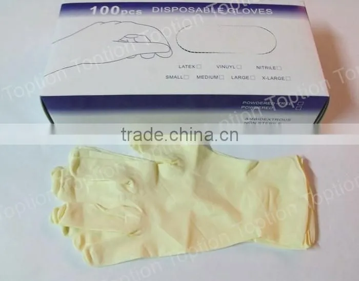 Popular High Quality China Lab Disposable Latex Glove