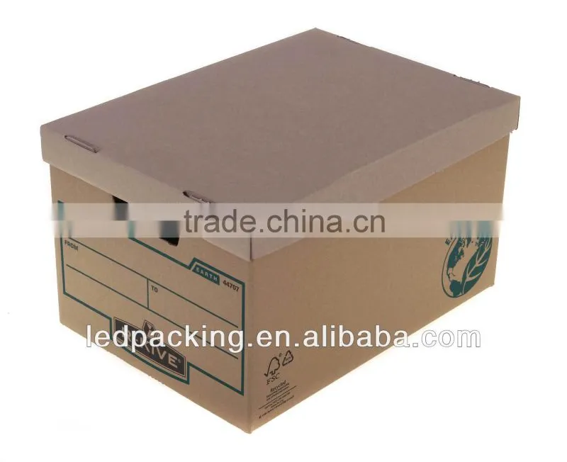 White color corrugated carton boxes