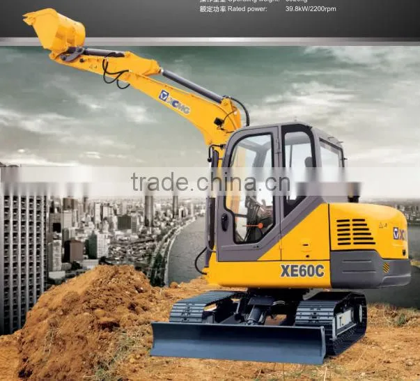 XCMG XE60C hydraulic excavators