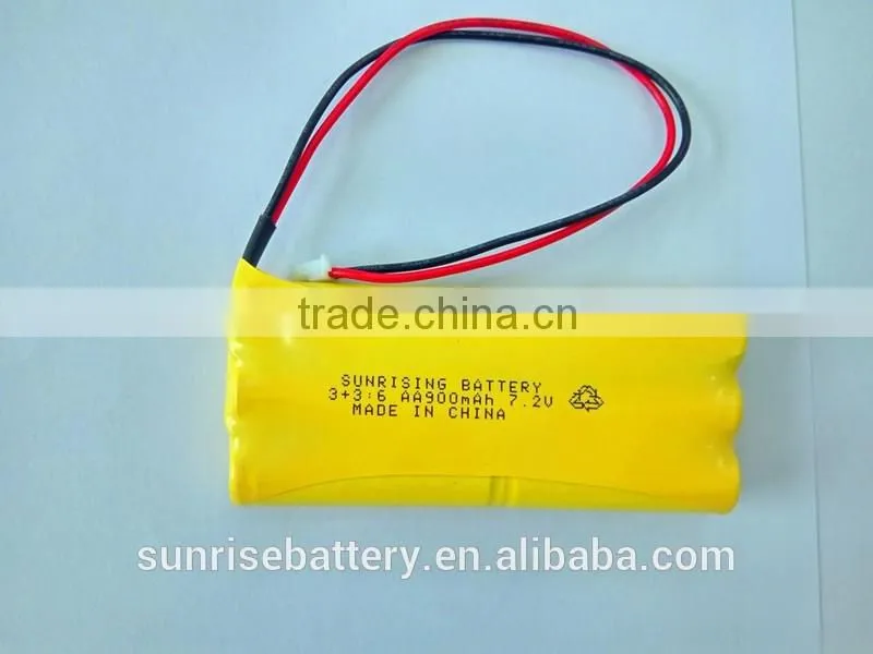 7.2V AA900 NI-CD rechargeable battery pack