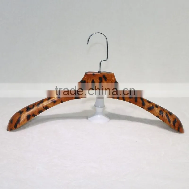 Hot sale fancy plastic clothes hanger for garment display