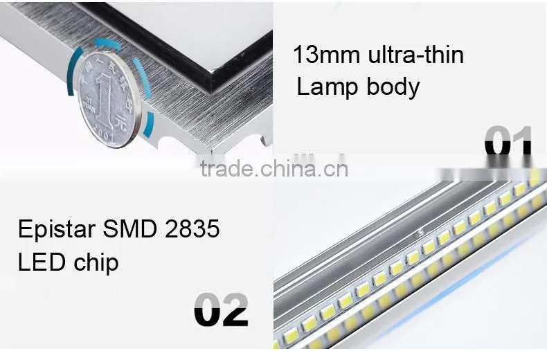 LED panel light integrated ceiling 30 30 60 60 LED panel light ultra thin ceiling panel light