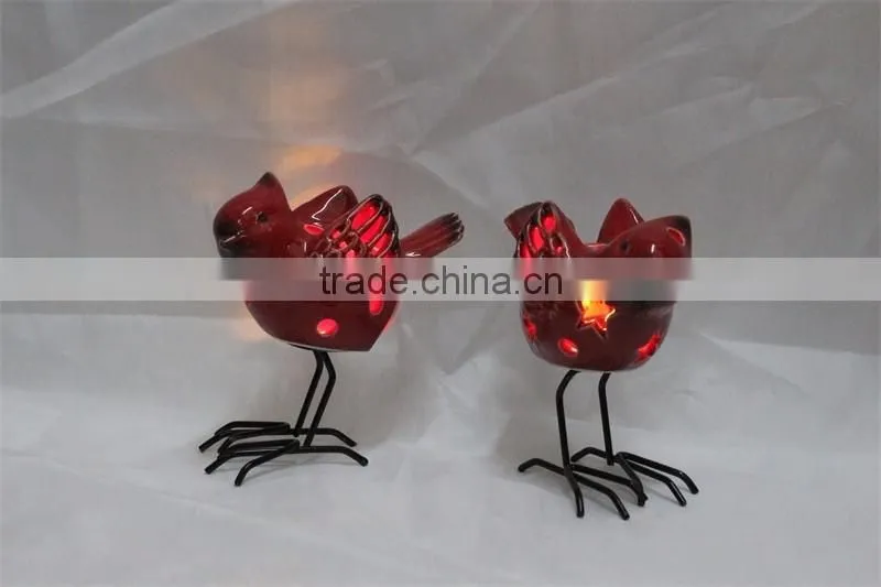 christmas deer tealight holder