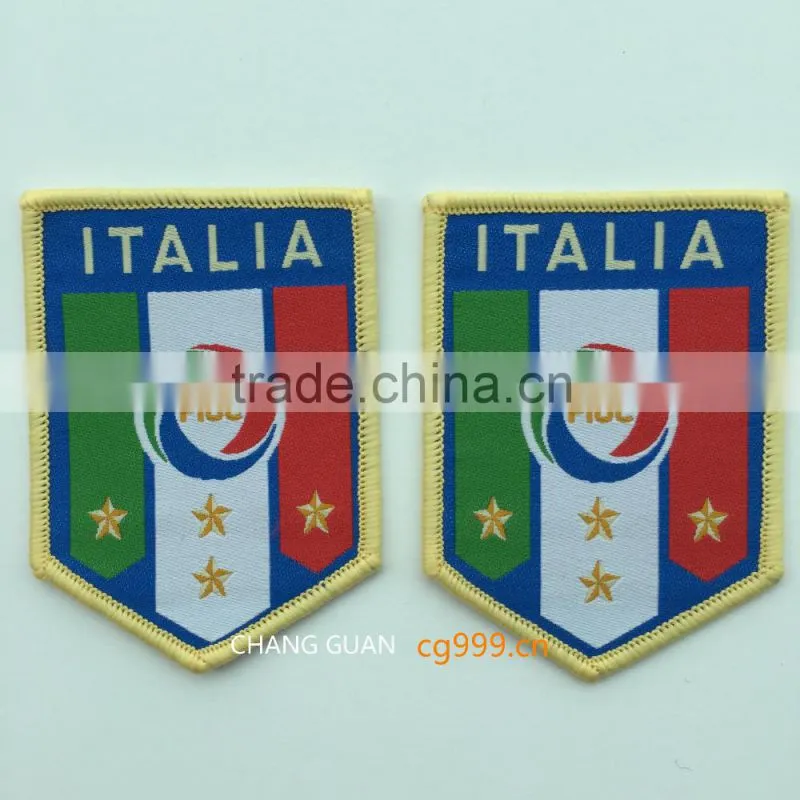The flag woven label that the world famous brand appointed production