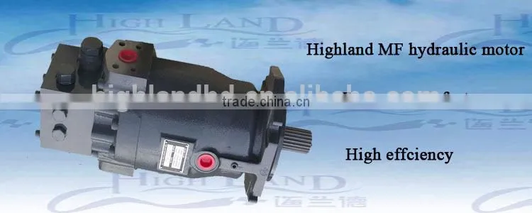 China factory direct sales low noise high speed hydraulic motor for harvester producer