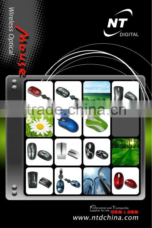 digital full color wirelesss mouse