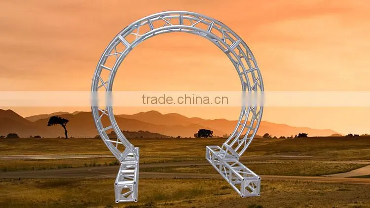 Handsome outdoor aluminum arch truss roof