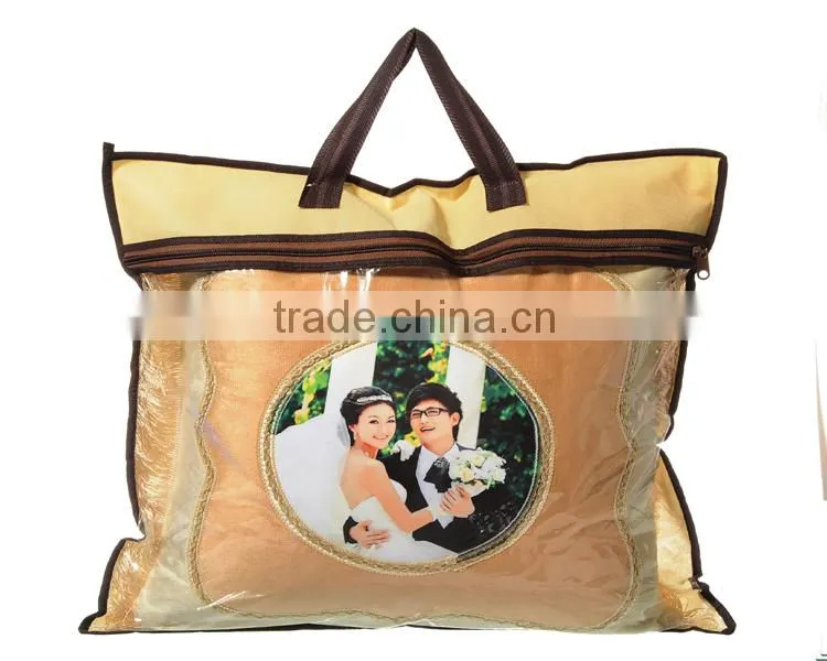 Heat transfer for chair cushion, beige color