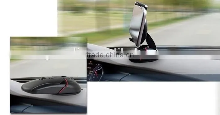 Universal designed sucition cup dashboard phone car holder