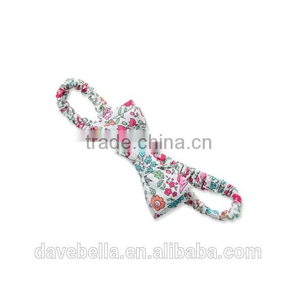 DB535-H dave bella 2014 summer 100% cotton baby headwear newborn headband head accessory