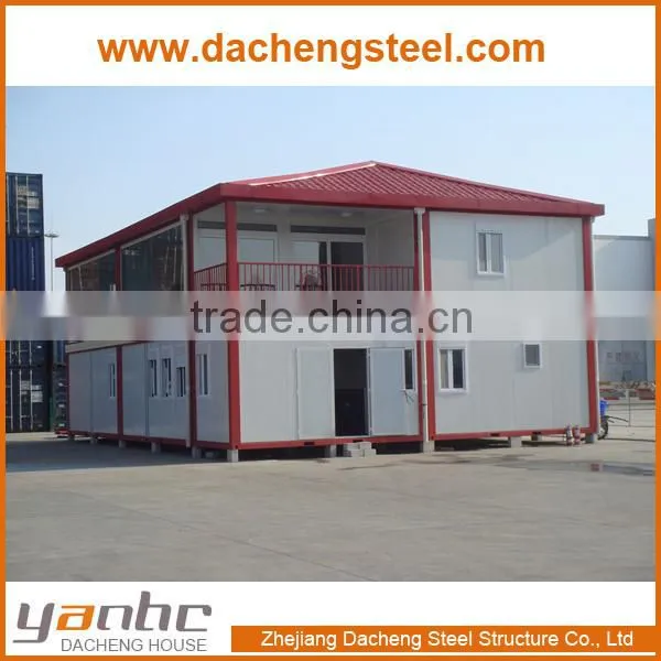 Prefabricate Flatpack Modular Finished Container House For Dwelling Accommodation