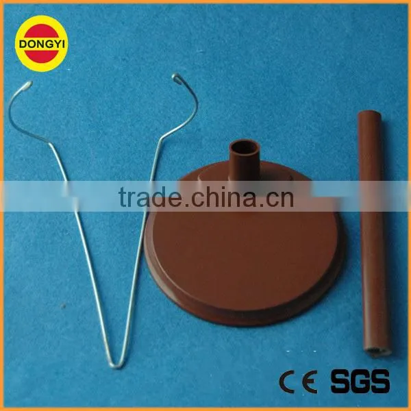 12cm high plastic display doll stand for dolls