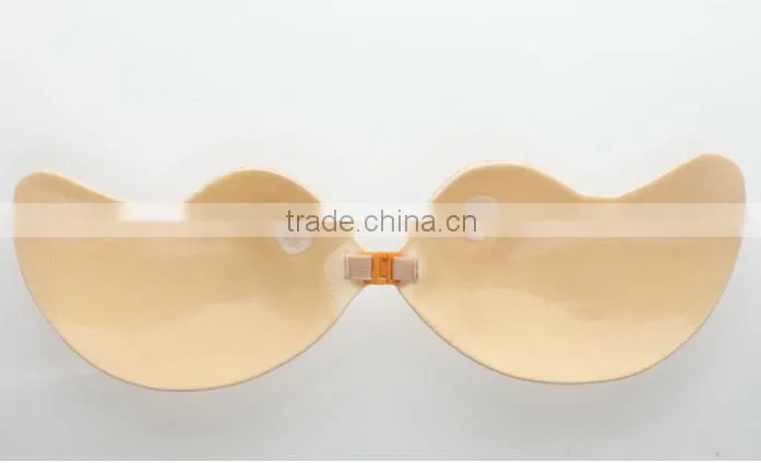 Wholesale Hot Selling Push Up Invisible Silicone Strapless Bra