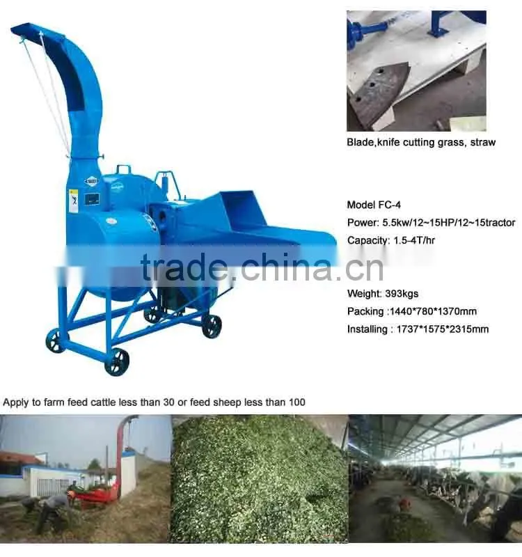 Best Selling Long Working Life Customrized Advance Hay Cutter Machine