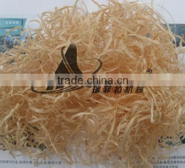 Hot sale wood wool processing machine with 500kg/ day output