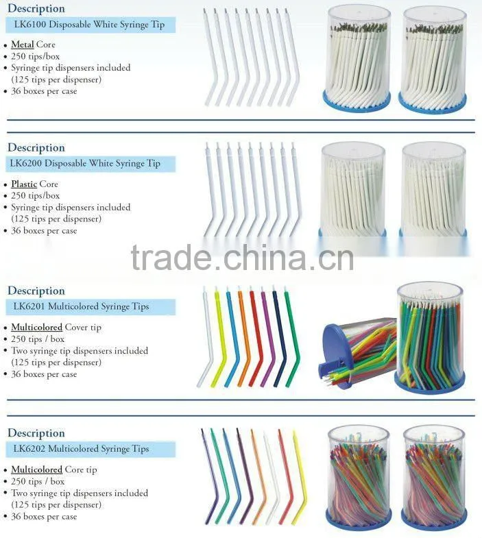 Dental Syringe Tips