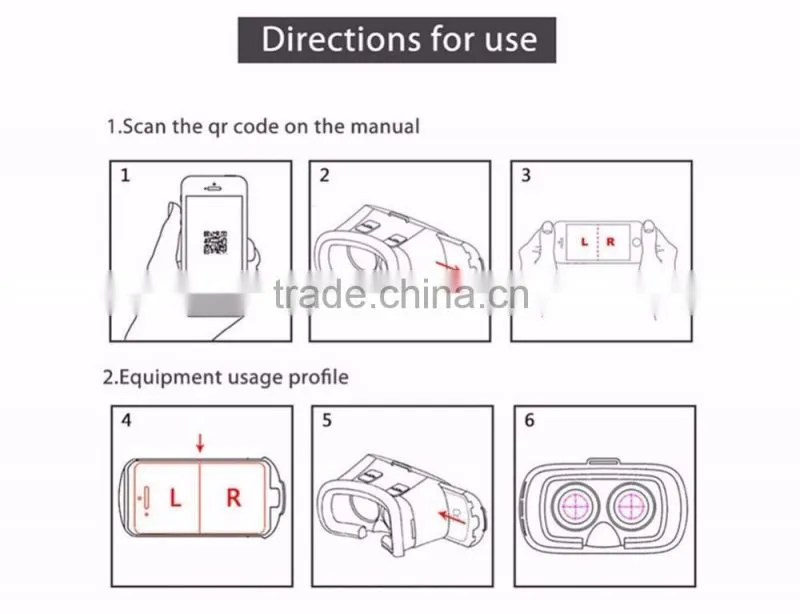 VR Box 2.0 + Gamepad Virtual Reality 3D Glasses Helmet VR BOX Headset for Smartphone 3.5 inch ~ 6 inch with Retail Package