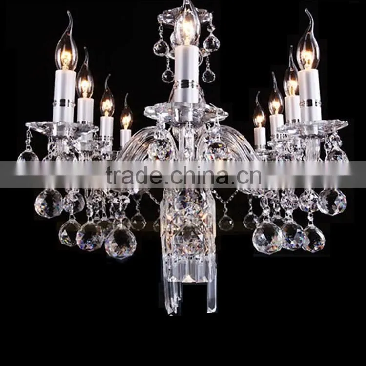 Big Table Top Crystal Turkish Chandelier Lighting for Dining Table