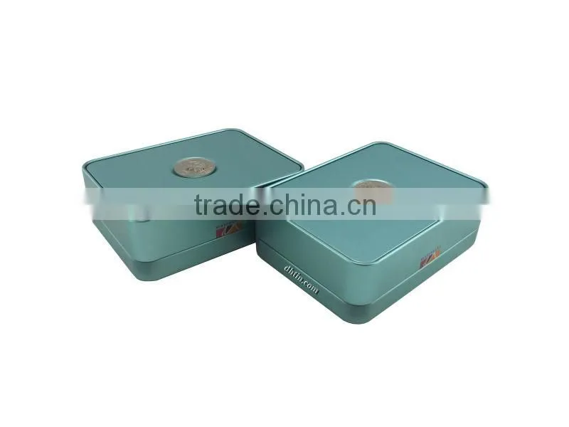 perfume packing box, cosmetic packing tin, luxuries storage case