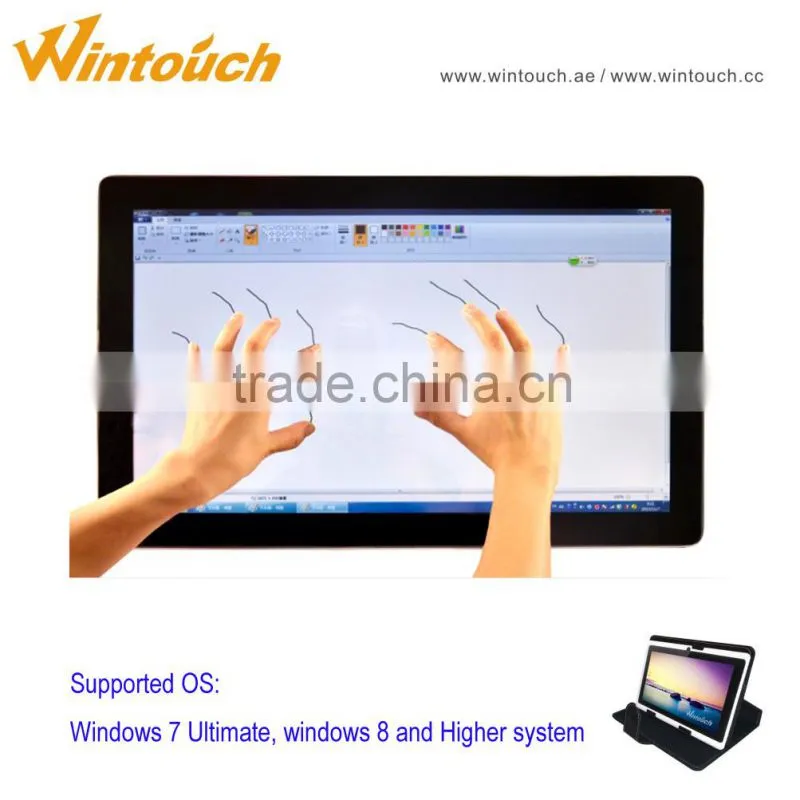 21.5" Capacitive Touch Screen with USB Interface, Support Win7, Win8 OS