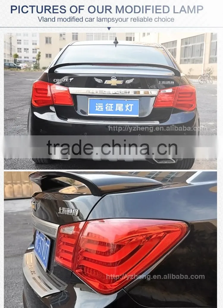 China Vland manufacturer car tail lamp led lamp for Cruze 2012