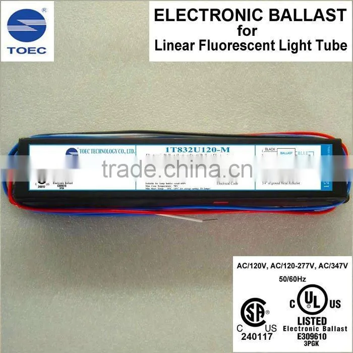 T8 1X32W Fluorescent Light Electronic Ballast(cULus and CSA Certificate)